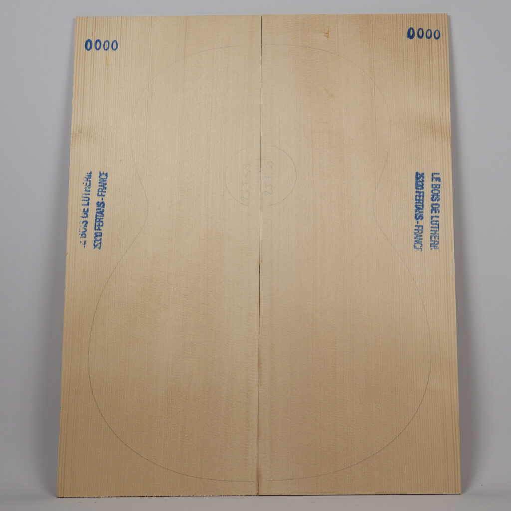 Table guitare classique épicéa 1S 23F59