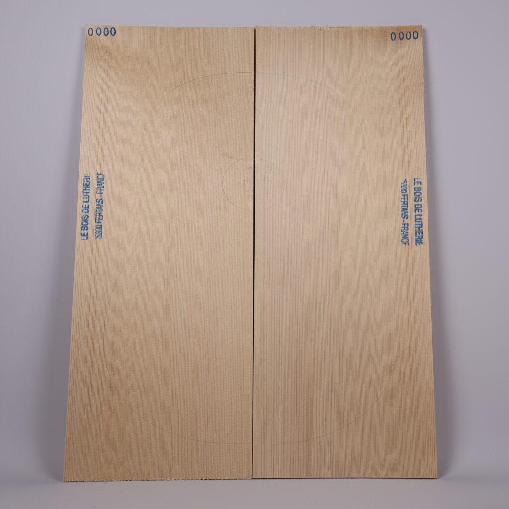 Table guitare classique épicéa 1S 23E54