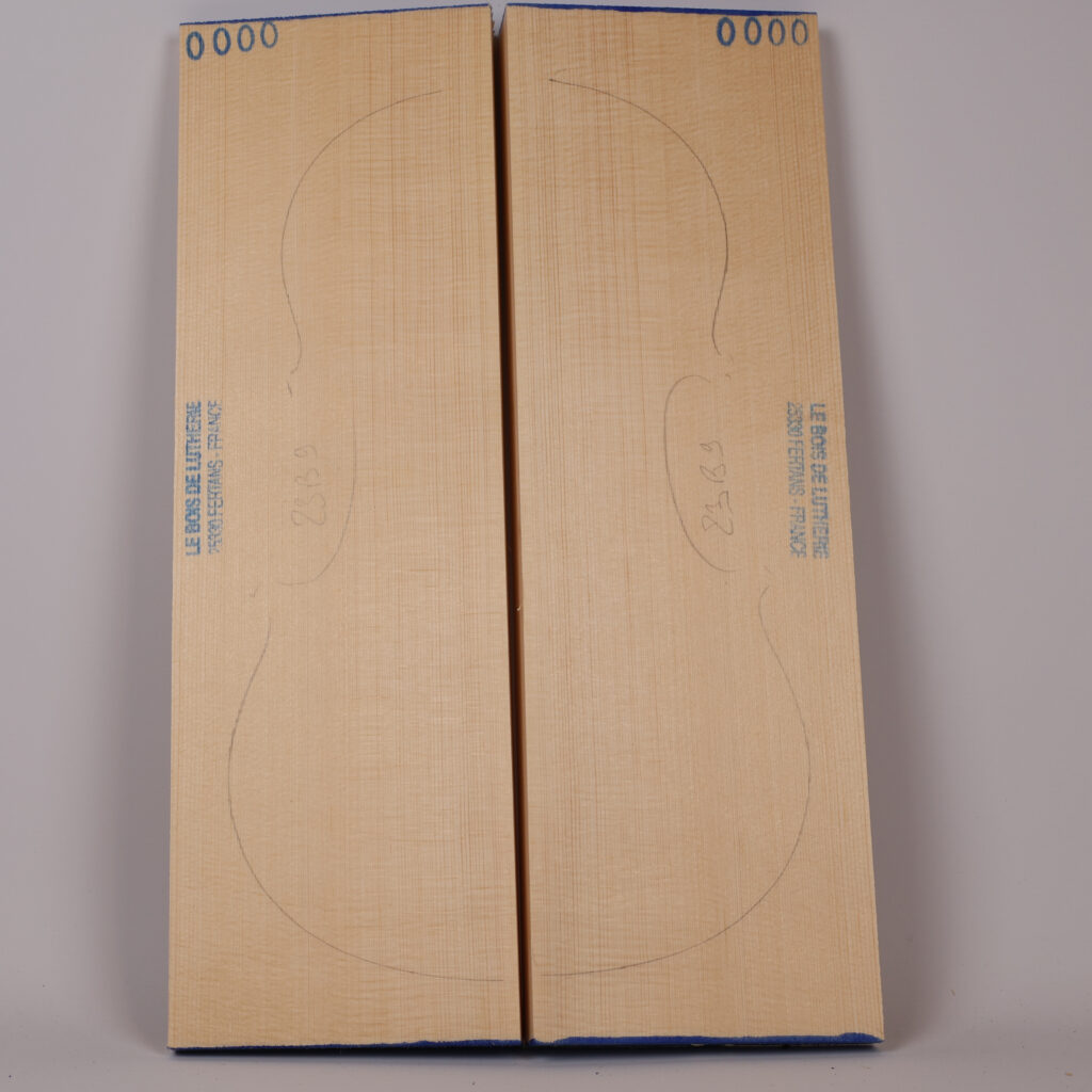 Table violon épicéa 1S 23B9