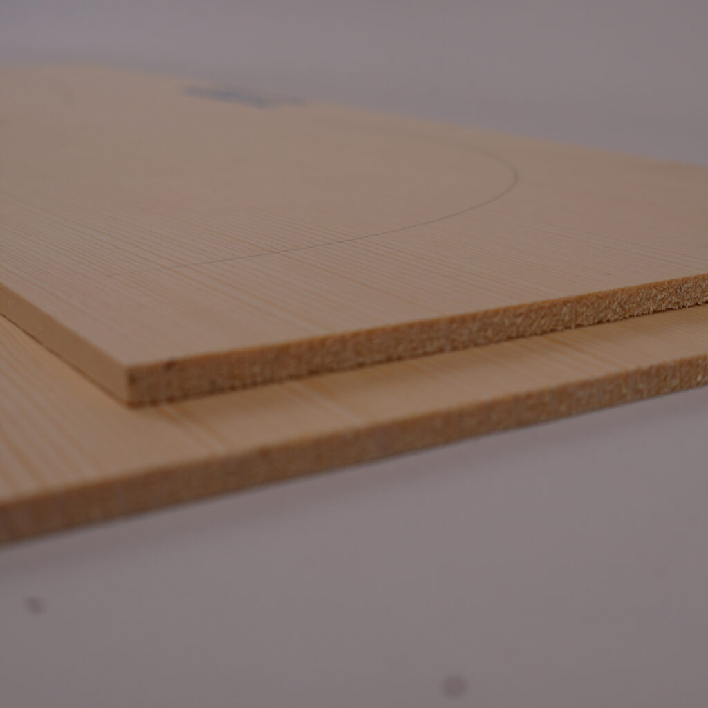 Table guitare classique épicéa 1B  23i111